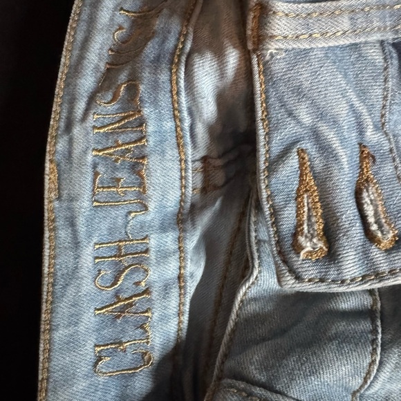 Clash Women's Light Blue Jeans - Picture 5 of 9